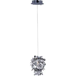 Maxim Lighting Comet 1-Light Mini Pendant - 120V - Polished Chrome