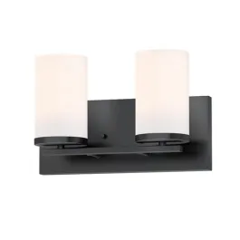 Maxim Lighting Lateral 2-Light Vanity Light - 120V - Black
