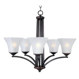 Maxim Lighting Aurora 5-Light Chandelier - 120V - Oil Rubbed Bronze