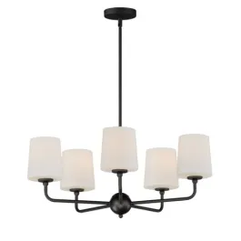 Maxim Lighting Bristol 5-Light Chandelier - 120V - Anthracite