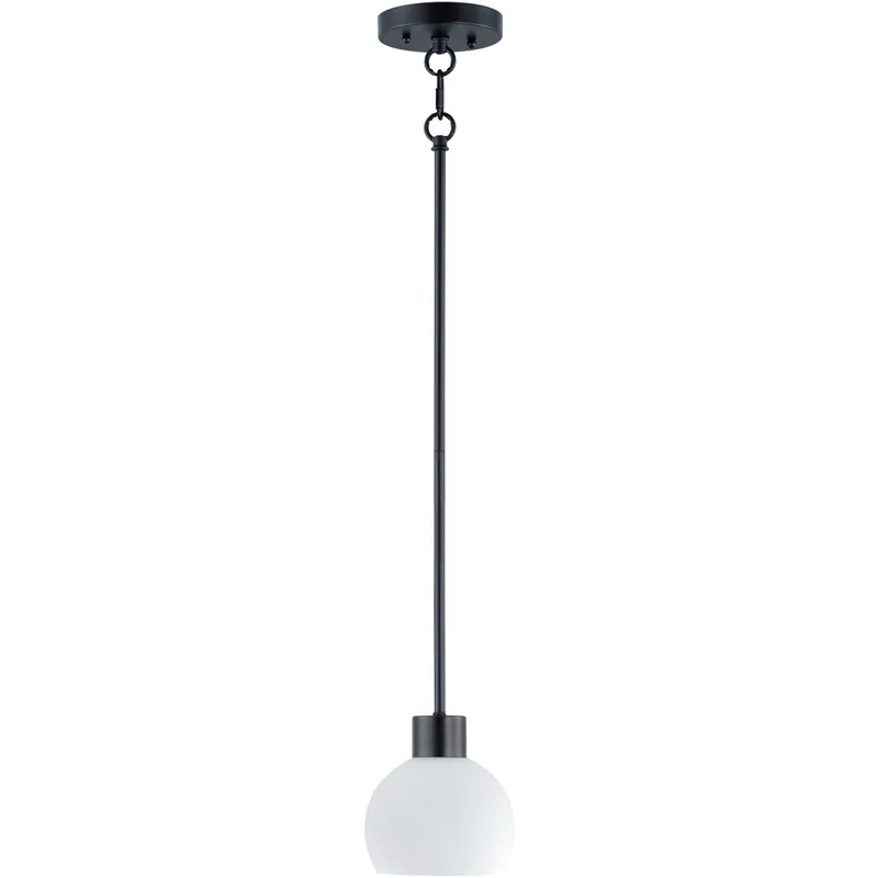 Coraline 1 Light 6 inch Black Mini Pendant Ceiling Light