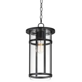 Maxim Lighting Clyde VX 1-Light Outdoor Pendant - 120V - Black