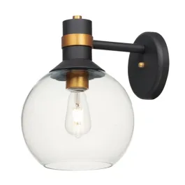 Maxim Lighting Cabin 13" 1-Light Outdoor Wall Sconce - 120V - Bronze / Gold
