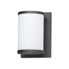 Maxim Lighting Barrel Medium LED Outdoor Wall Sconce - 3000K - 120V - Black