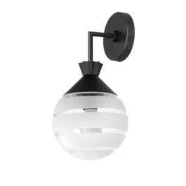 Maxim Lighting Copacabana Outdoor Globe Wall Sconce - 120V - Black