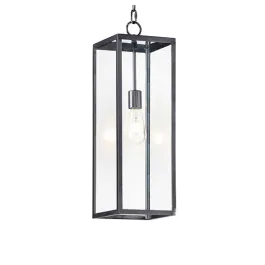 Maxim Lighting Catalina 1-Light Outdoor Hanging Lantern - 120V - Dark Bronze