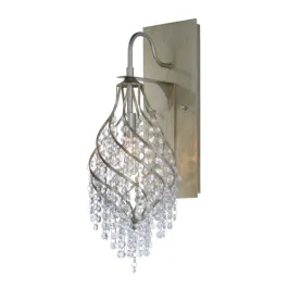 Maxim Lighting Twirl 1-Light Wall Sconce - 120V - Golden Silver
