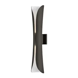Maxim Lighting Scroll Large LED Outdoor Wall Sconce - 3000K - 120V - Architectural Bronze