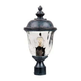 Maxim Lighting Carriage House Die Cast 1-Light Outdoor Post Top Lantern - 120V - Oriental Bronze