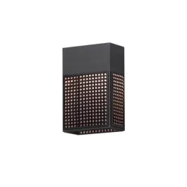 Maxim Lighting Lattice 12" LED Outdoor Sconce - 3000K - 120V - Black