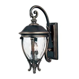 Maxim Lighting Camden VX 3-Light Medium Outdoor Wall Lantern - 120V - Golden Bronze
