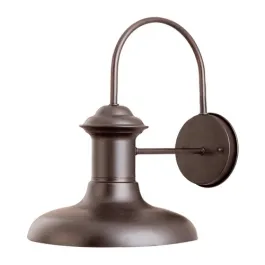 Maxim Lighting Wharf 10" 1-Light Outdoor Wall Lantern - 120V - Empire Bronze