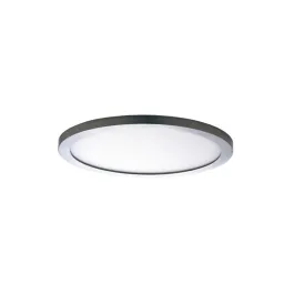 Maxim Lighting Wafer 7" Round LED Outdoor Flush Mount - 3000K - 120-277V - Satin Nickel