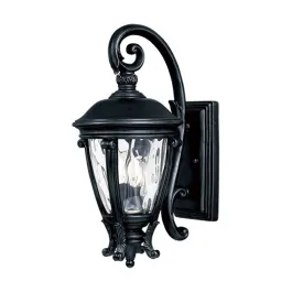 Maxim Lighting Camden VX 2-Light Outdoor Wall Lantern - 120V - Black