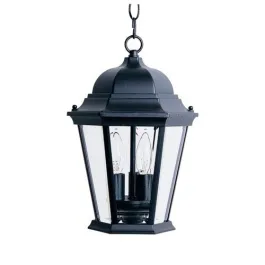 Maxim Lighting Westlake Die Cast 3-Light Outdoor Hanging Lantern - 120V - Black