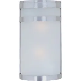 Maxim Lighting Arc 2-Light Outdoor Wall Sconce - 120V - Stainless Steel
