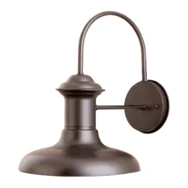 Maxim Lighting Wharf 12" 1-Light Outdoor Wall Lantern - 120V - Empire Bronze