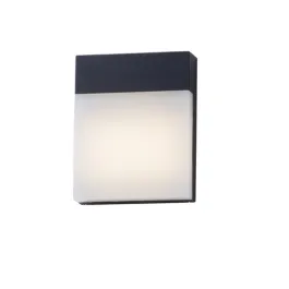 Maxim Lighting Eyebrow LED Outdoor Wall Sconce - 3000K - 120V - Black