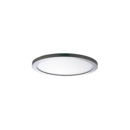 Maxim Lighting Wafer 5" Round LED Outdoor Flush Mount - 3000K - 120-277V - Satin Nickel