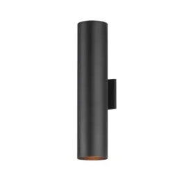Maxim Lighting Outpost 2-Light 22" LED Outdoor Wall Sconce - 3000K - 120V - Black