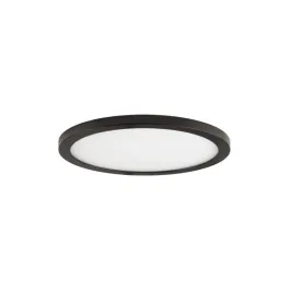 Maxim Lighting Wafer 7" Round LED Outdoor Flush Mount - 3000K - 120-277V - Bronze