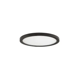 Maxim Lighting Wafer 5" Round LED Outdoor Flush Mount - 3000K - 120-277V - Bronze
