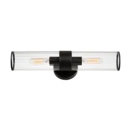 Maxim Lighting Crosby 2-Light Wall Sconce - 120V - Black