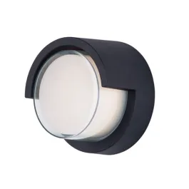 Maxim Lighting Eyebrow LED Outdoor Wall Sconce - 3000K - 120V - Black