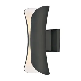 Maxim Lighting Scroll Small LED Outdoor Wall Sconce - 3000K - 120V - Architectural Bronze