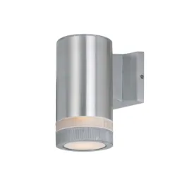 Maxim Lighting Lightray 1-Light Outdoor Wall Sconce - 120V - Brushed Aluminum