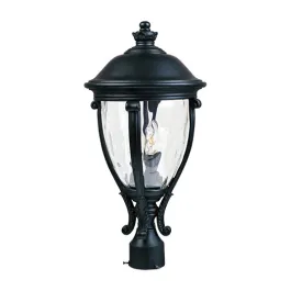 Maxim Lighting Camden VX 3-Light Outdoor Post Top Lantern - 120V - Black