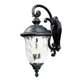 Maxim Lighting Carriage House VX 3-Light Outdoor Wall Lantern - 120V - Oriental Bronze
