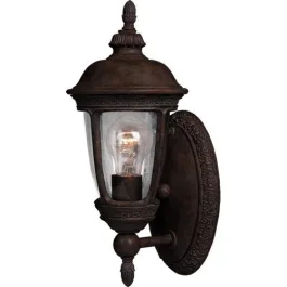 Maxim Lighting Knob Hill Die Cast 1-Light Outdoor Wall Lantern - 120V - Sienna