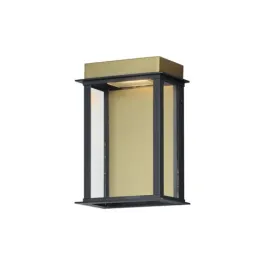 Maxim Lighting Rincon Small LED Outdoor Sconce - 3000K - 120V - Black / Gold