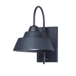 Maxim Lighting Shoreline 11" 1-Light Outdoor Wall Sconce - Black