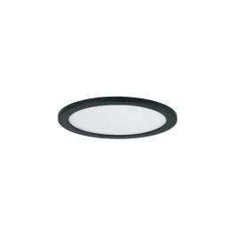 Maxim Lighting Wafer 5" Round LED Outdoor Flush Mount - 3000K - 120-277V - Black