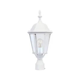Maxim Lighting Westlake Die Cast 1-Light Outdoor Post Top Lantern - 120V - White