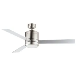 Maxim Lighting Tanker 52" E-Star LED Outdoor Ceiling Fan - 3000K - 120V - Satin Nickel