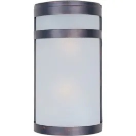 Maxim Lighting Arc 2-Light Outdoor Wall Sconce - 120V - Oil Rubbed Bronze