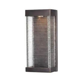 Maxim Lighting Stackhouse VX Large LED Outdoor Wall Sconce - 3000K - 120V - Bronze