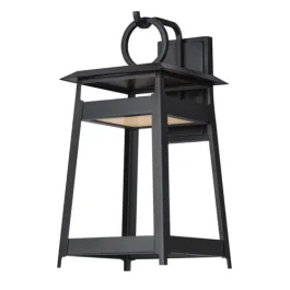 Maxim Lighting Pagoda Large LED Outdoor Sconce - 3000K - 120V - Black