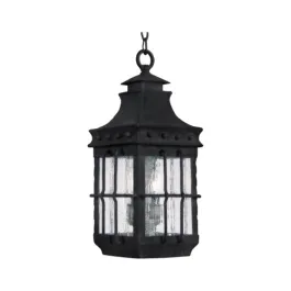 Maxim Lighting Nantucket 3-Light Outdoor Hanging Lantern - 120V - Country Forge