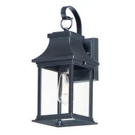 Maxim Lighting Vicksburg 1-Light Small Outdoor Wall Sconce - 120V - Black