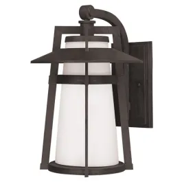 Maxim Lighting Calistoga 1-Light Medium Outdoor Wall Lantern - 120V - Adobe