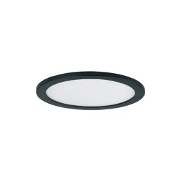 Maxim Lighting Wafer 7" Round LED Outdoor Flush Mount - 3000K - 120-277V - Black