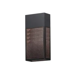 Maxim Lighting Lattice 16" LED Outdoor Sconce - 3000K - 120V - Black