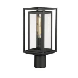 Maxim Lighting Cabana 1-Light Outdoor Post Mount - 120V - Black