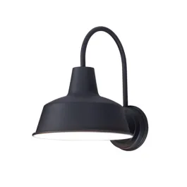 Maxim Lighting Pier M 1-Light Medium Outdoor Wall Sconce - 120V - Black
