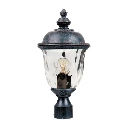 Maxim Lighting Carriage House VX 1-Light Outdoor Post Top Lantern - 120V - Oriental Bronze