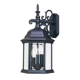 Maxim Lighting Builder Die Cast 3-Light Outdoor Wall Mount - 120V - Empire Bronze